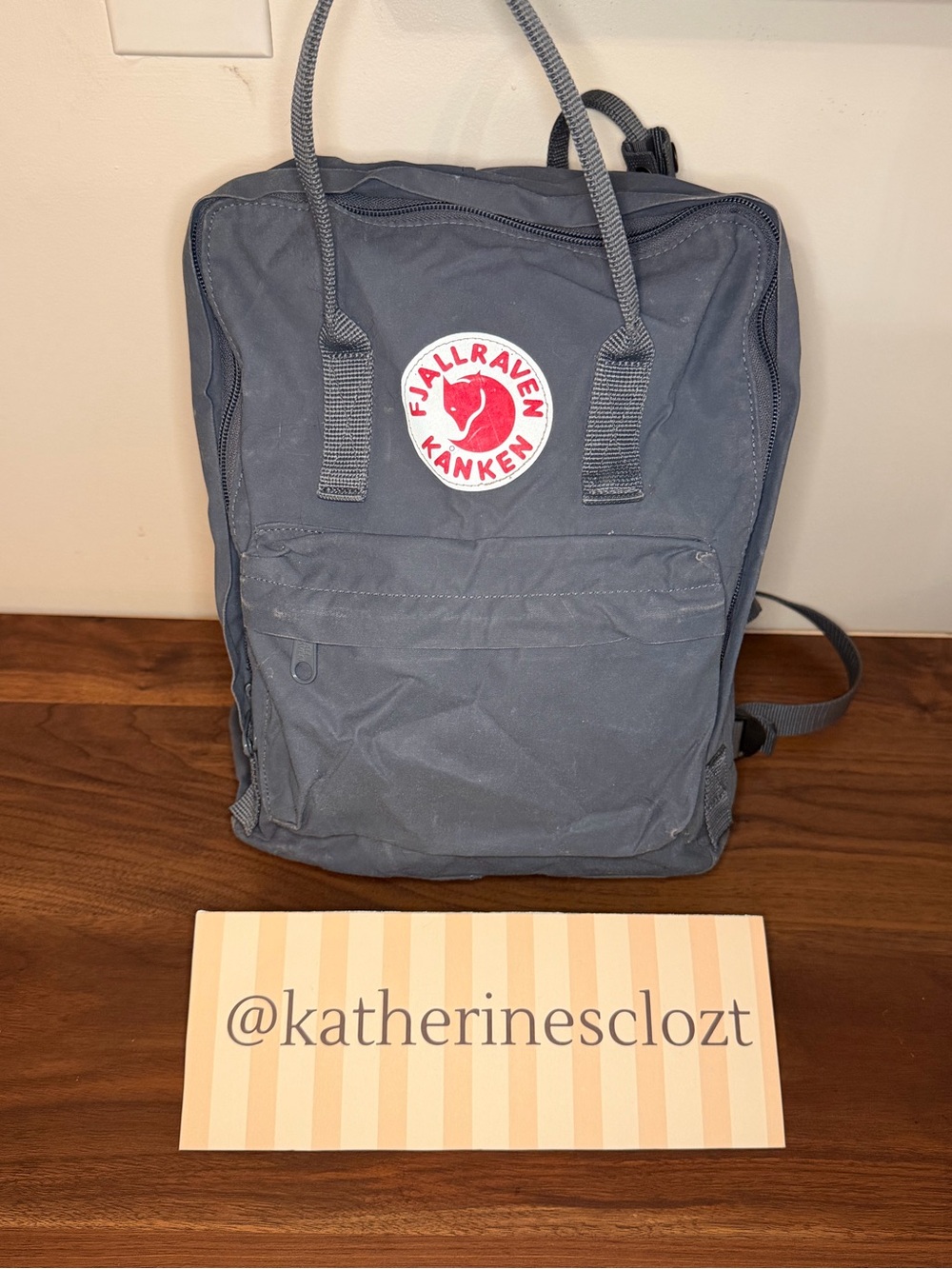 Fjallraven Kanken Backpack - Slate/Gray